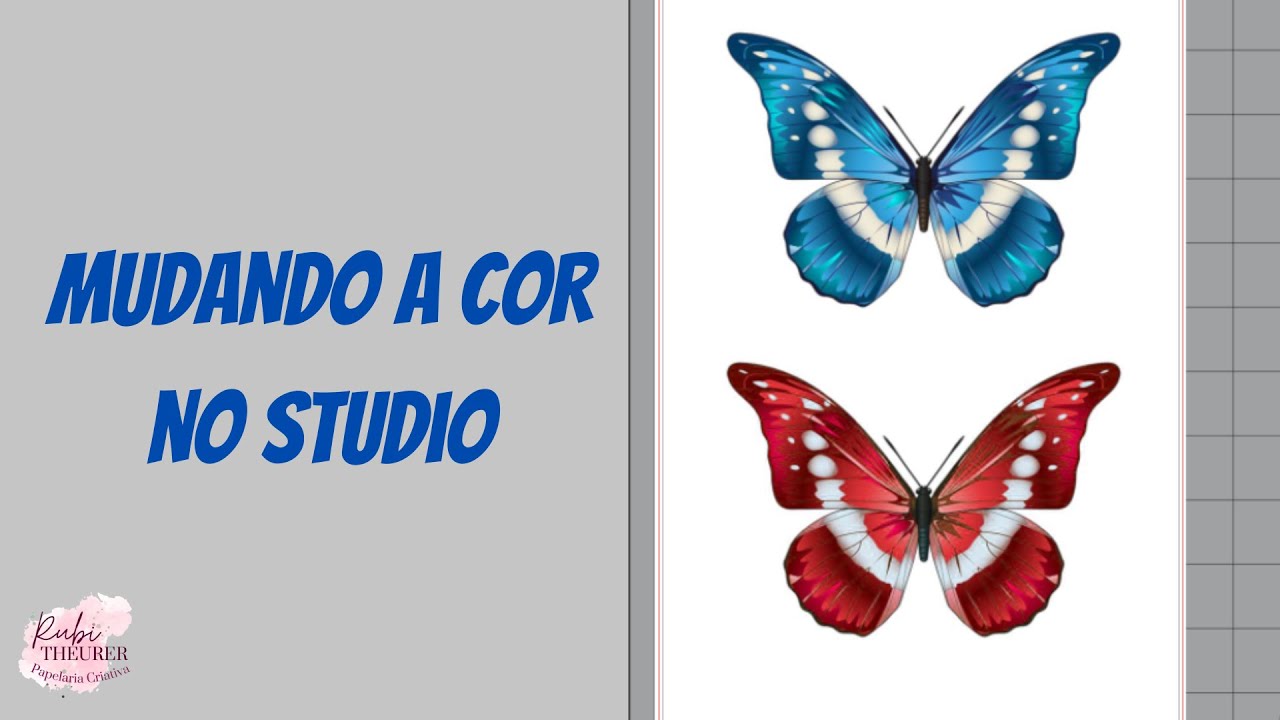 Como MUDAR A COR de uma imagem no Silhouette Studio fácil e rápido!