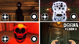 PLAYING AS ALL NEW ENTITIES?! UPDATE DOORS │ RETRO MODE │ THE BACKDOOR ROBLOX │ DOORS RP