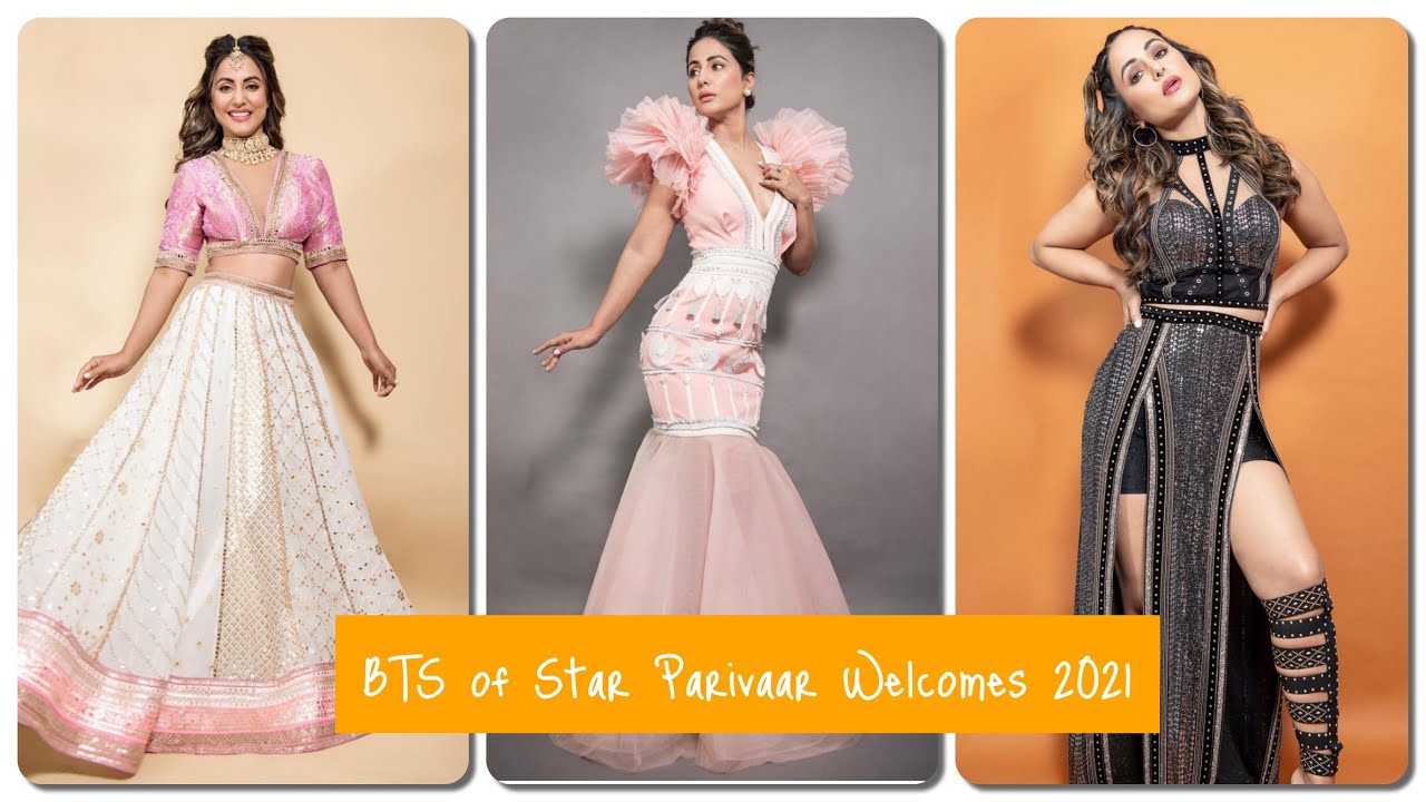 All the action & behind the scenes at Star Parivaar Welcomes 2021 Event | #HinaKhan