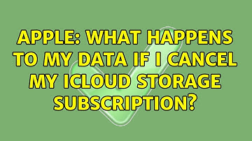Apple: What happens to my data if I cancel my iCloud Storage subscription? (2 Solutions!!)