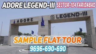 Adore Legend 3 Sector 104 Faridabad 4Bhk Flat Luxury 4Bhk At Affordable Price Call 9696-690-690