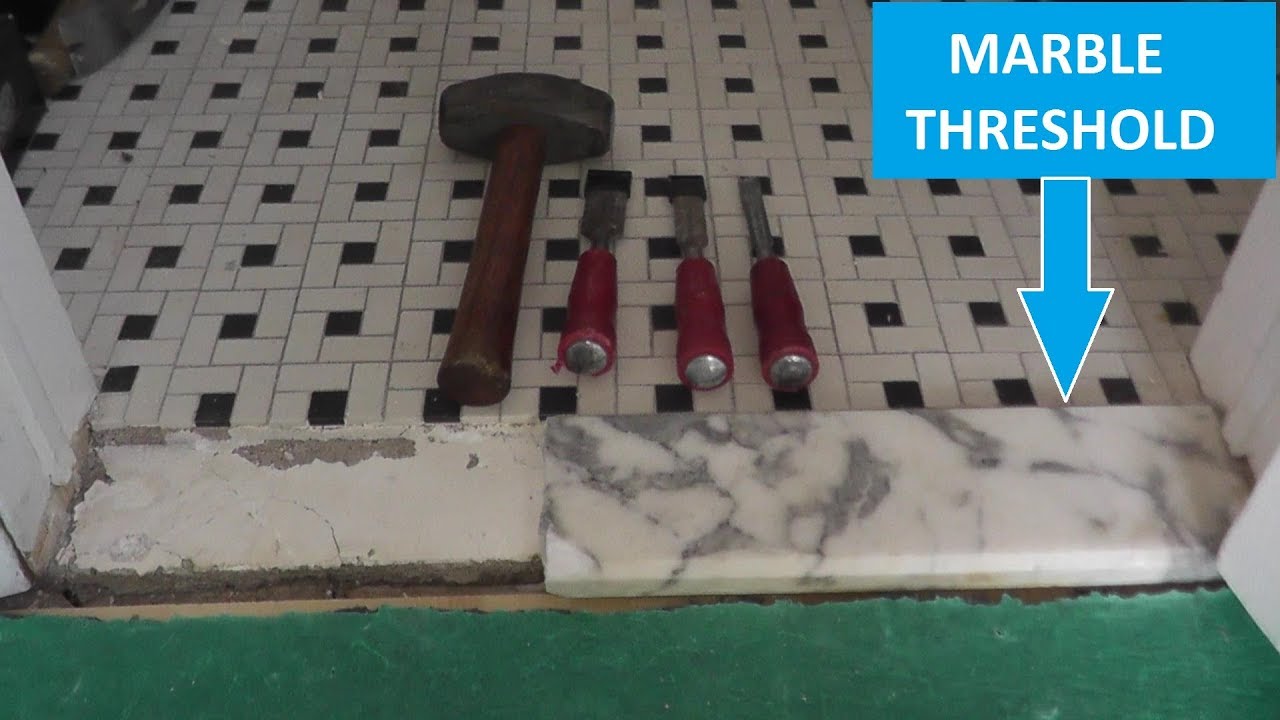 A Marble Threshold With Basic Tools, Marble Threshold Tile