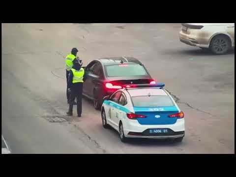 Елордада жол ережесін өрескел әрі жүйелі бұзған жүргізушінің әрекеті тоқтатылды