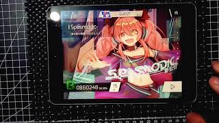 Phigros song: Spasmodic  (difficulty IN 15)