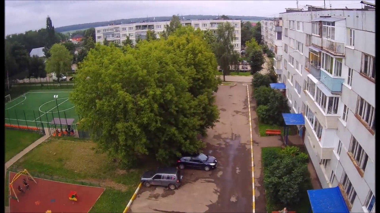 почти краш  (снято на Hubsan H501Ss)