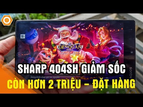 Video Bom tấn Sharp 404SH quá rẻ - Không viền, chống nước,... - youtube