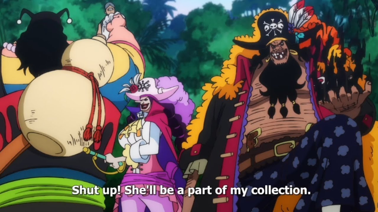 Blackbeard Vs Mihawk Seraphim One Piece (English Sub) YouTube