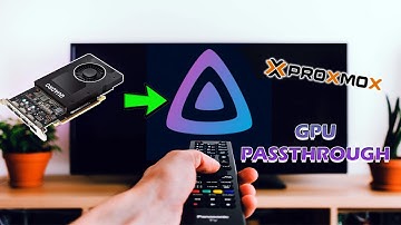 Jellyfin with GPU Transcoding in Proxmox! - GPU Passthrough