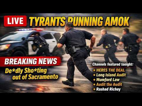 Tyrants Running Amok! - #LIVE  #News and 1A Auditor Reactions