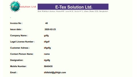 How To Create pdf Invoice and Generate invoice number Using php