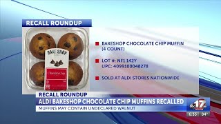 RECALL ROUNDUP: Chocolate chip muffins, salmon and Miniverse Make It Mini Sets recalled