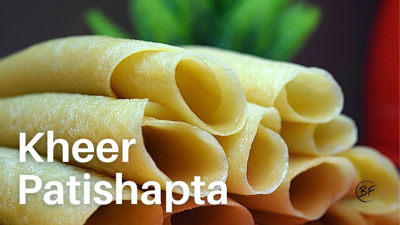 Kheer Patishapta Pitha Recipe | Patishapta Pitha Recipe | ক্ষীরের পাটিসাপটা রেসিপি - Bong Flavorz