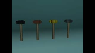 hammer model 3-d max