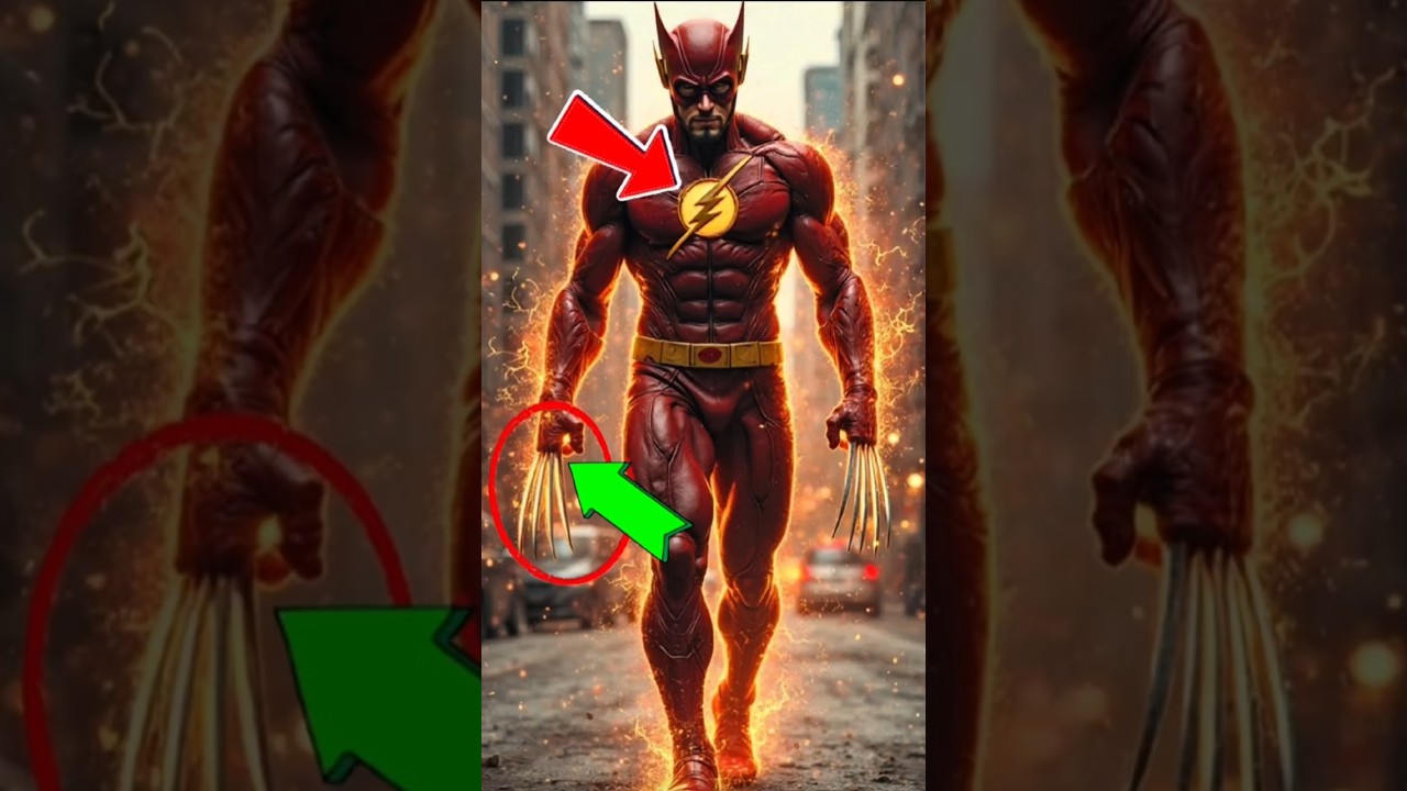 "Wolverine Merges with DC Heroes: Epic Fusion Combos You Won't Believe!"