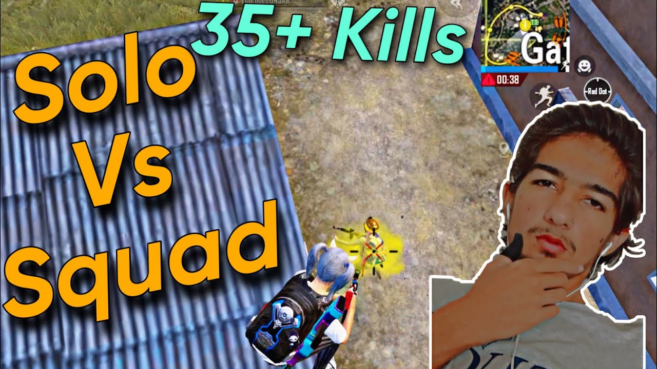 35+ Kills Solo Vs Squad Gameplay Pubg Mobile - YouTube