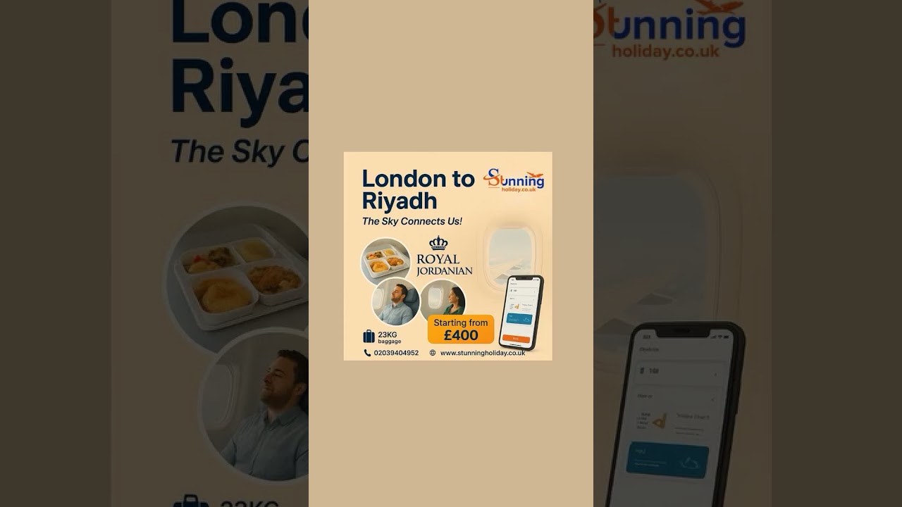 🌟 “From London’s royal charm to Riyadh’s Arabian glow – the journey is unforgettable.”