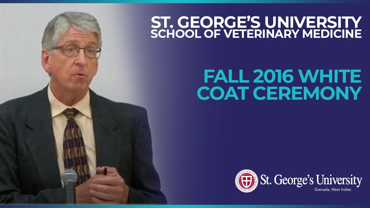 Fall 2016 White Coat Ceremony, School of Veterinary Medicine | St ...