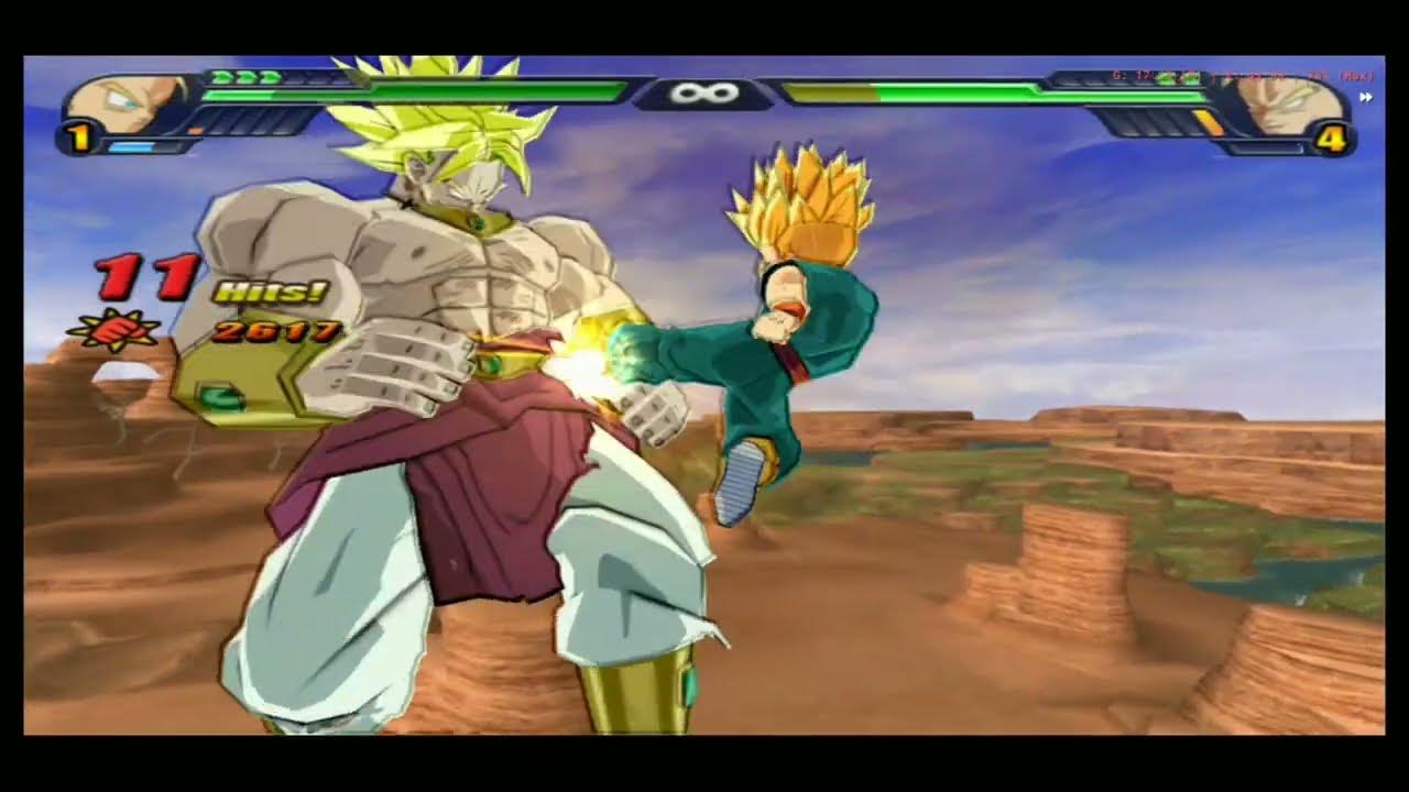 games Gotenks & Trunks Fusion Vs Legendary Broly Dragon Ball Z