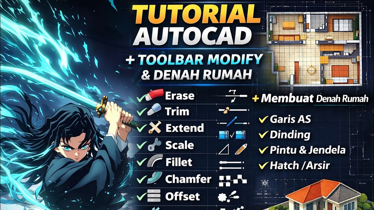 “ BELAJAR AUTOCAD “ Part 3 