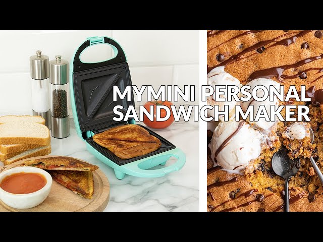 Let's Make YUMMY Pizza Pockets with My Nostalgia MyMini Sandwich