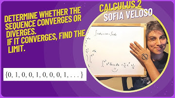 11.1.53 Determine whether the sequence converges or diverges. an ={0,1,0,0,1,0,0,0,1...}