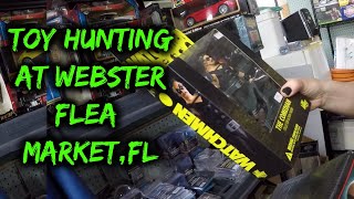 TOY HUNTING AT WEBSTER FLEA MARKET FLORIDA