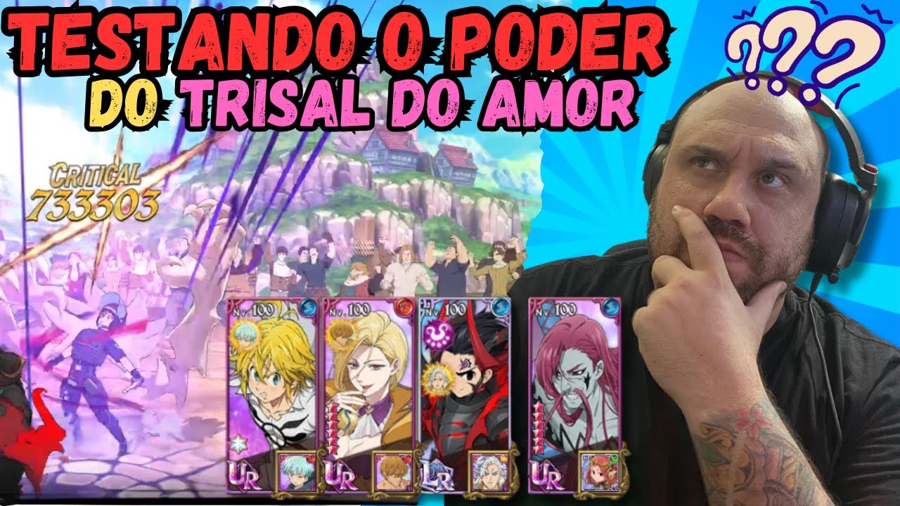 TESTANDO O TRISAL DO AMOR | ZELDRIS E GELDA | PVP | 7DS | The Seven ...