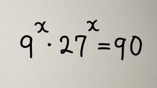 Olympiad Mathematics | Russian Can You Solve This One | Exponential Equation.