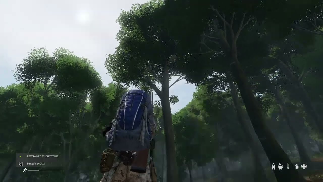 Duct Tape Your Own Hands Together Behind Your Own Back - DayZ