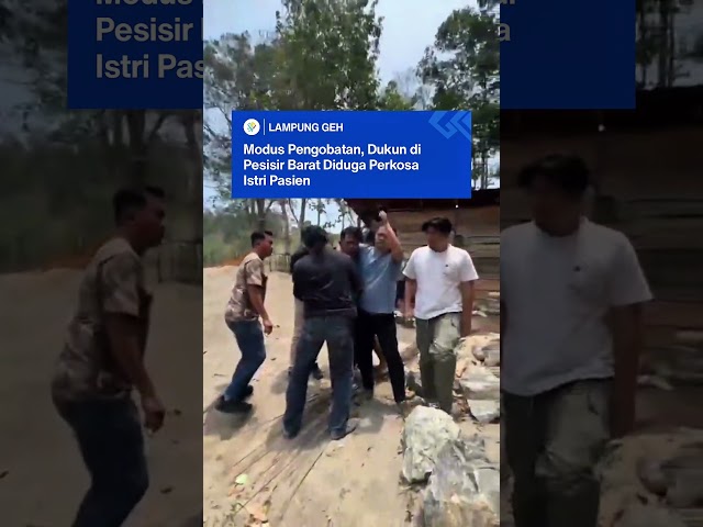 Seorang m dukun ditangkap polisi usai diduga melakukan kekerasan seksual terhadap istri pasiennya