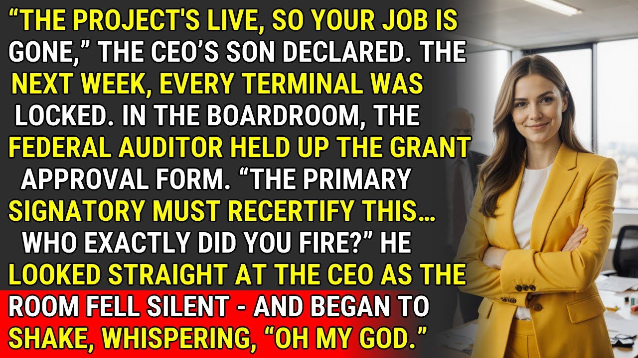 Они меня уволили, и я получил их грант в размере 18 миллионов долларов | Корпоративный шах и мат