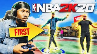 My first MYPARK game on NBA 2K20! My first jumpshot on 2K20 was GREEN! Best Build 2K20! Stretch Big!