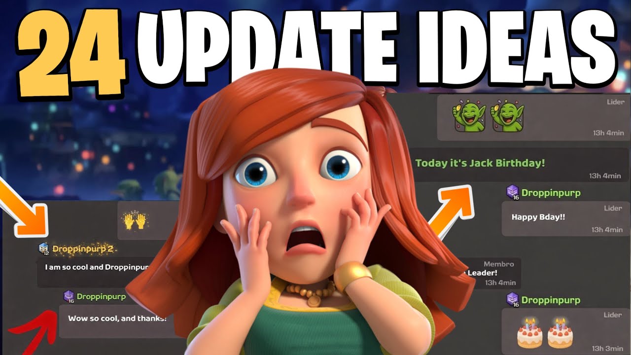 24 New Update Ideas That Can Change Clash of Clans Forever 😱