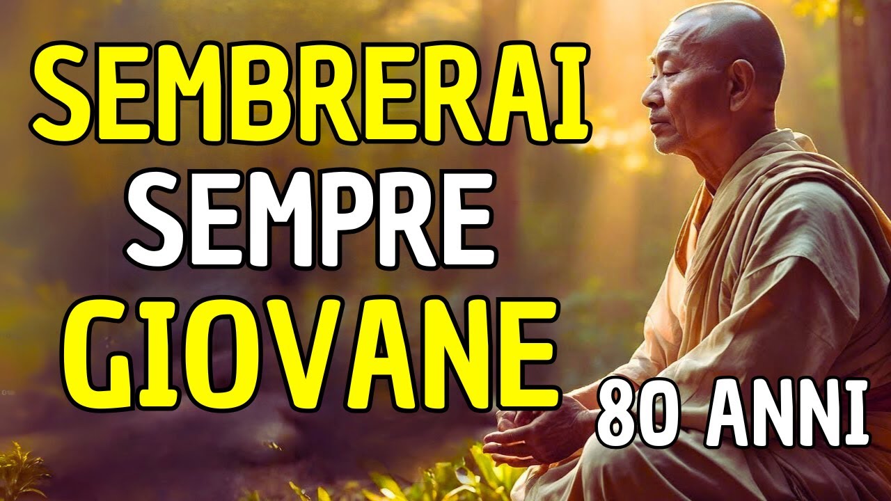 10 SEGRETI BUDDISTI PER SMETTERE DI INVECCHIARE – A 80 ANNI SEMBRERAI 20!