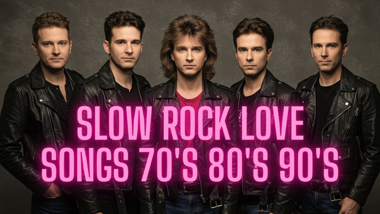 🎧 Nonstop Rock Ballads Medley 🎷 Slow Rock Love Songs 🔊 70s 80s 90s 🎤 ...