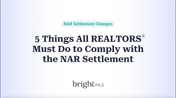 5 Things All Realtors Must Do | Bright MLS