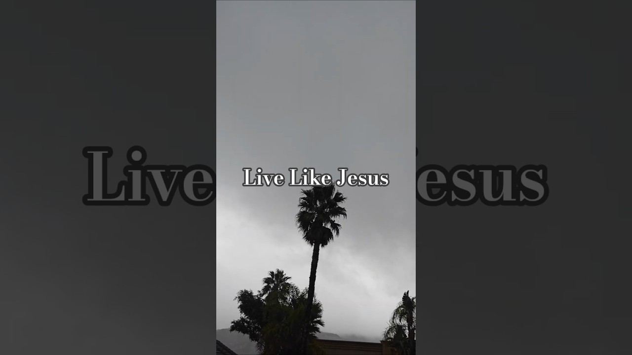 let's clean our spirits like the pure  sky following Jesus,/Yeshua