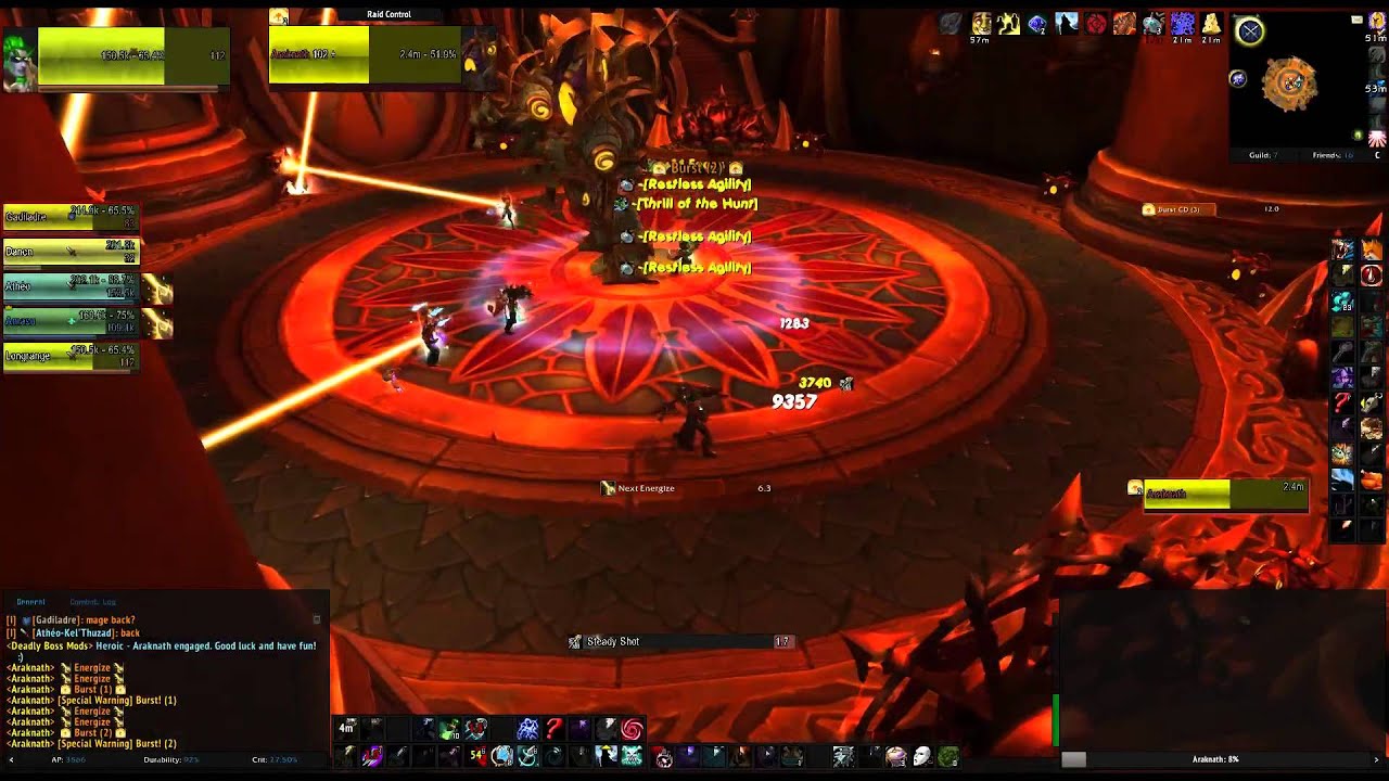 World of Warcraft WoD Heroic Skyreach: Araknath