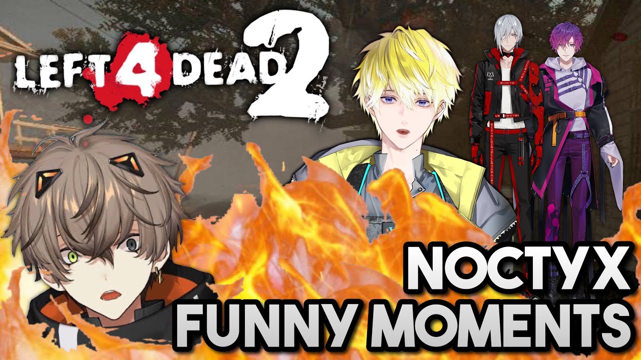 Забавные моменты из второго совместного проекта Noctyx по Left 4 Dead 2!