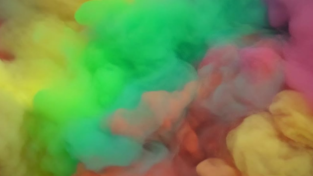 1H relaxation music,  colorful smoke, stress relief, anxiety reduction & sleep support