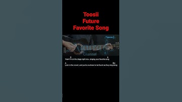 Thumbnail of Toosii, Future - Favorite Song Guitar Chords Lyrics #shorts