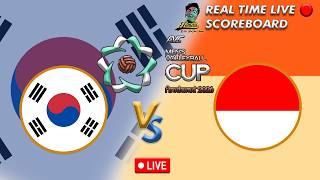 🔴LIVE SOUTH KOREA VS INDONESIA AVC MENS VOLLEYBALL NATIONS CUP 2026 06-28-26