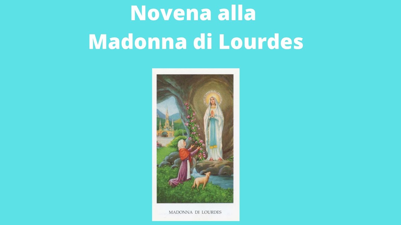 NOVENA ALLA MADONNA DI LOURDES Quinto Giorno 6 Febbraio 2025 - YouTube