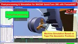 Integrated Pse Post-Processing - Simulation - Emulation- Prevent Your Cnc Machine Crash
