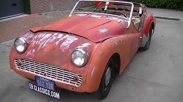 Triumph TR3A 1960-VIDEO- www.ERclassics.com