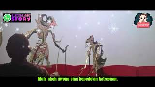 Story WA kasmaran versi KI Seno Nugroho.