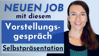 Deutsch lernen: Willst du einen NEUEN JOB? Perfekte Selbstpräsentation im Vorstellungsgespräch