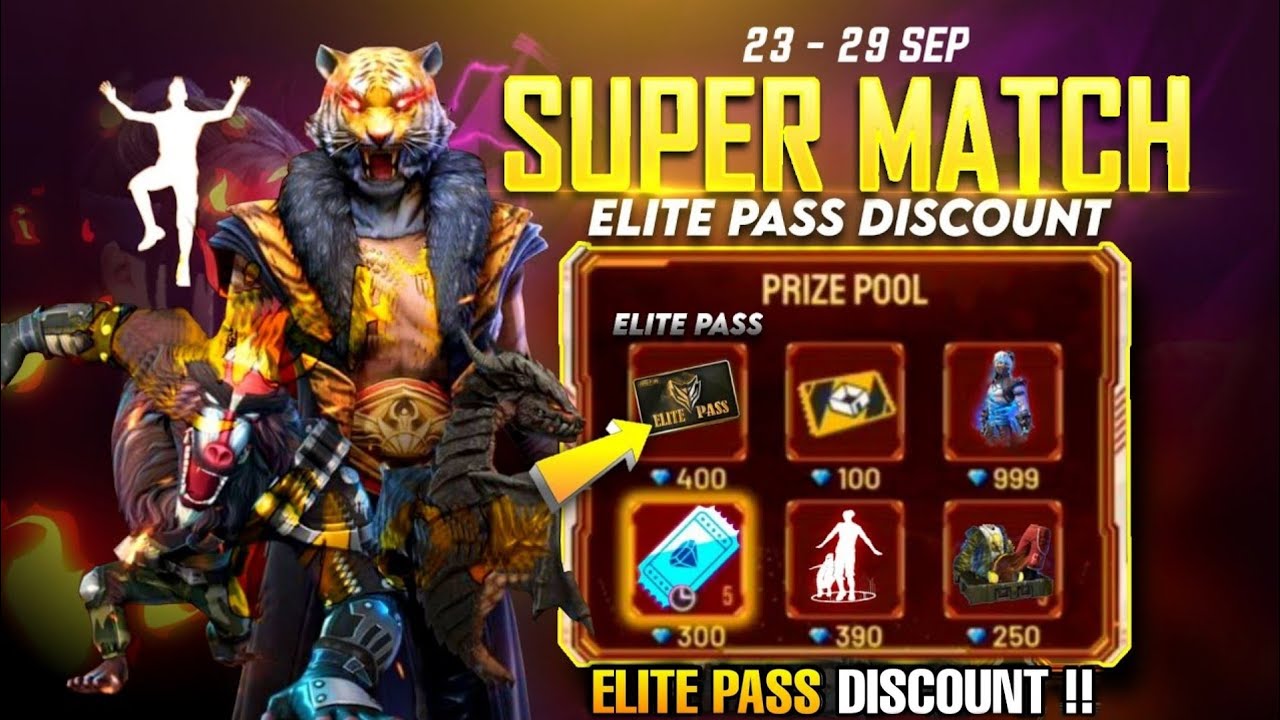 Super Match Discount Event Free Fire