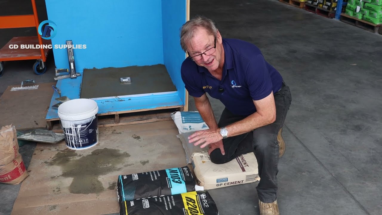 How to waterproof the shower area in Australian Standard - Part 8