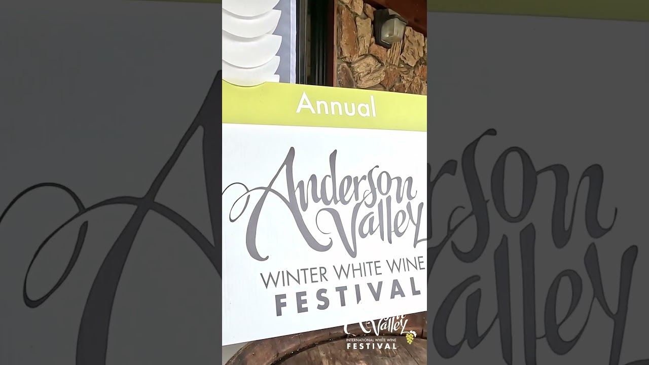 Фестиваль белых вин 2026 — Долина Андерсон, Мендосино, Калифорния